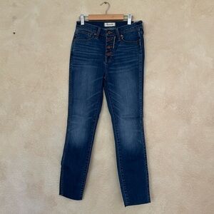 Madewell Women High Rise Skinny Crop Jeans